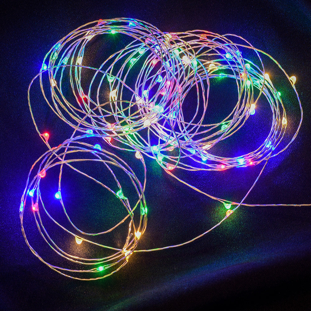 Brite Ideas 32' 100-Bulb Wire String Lights WL100