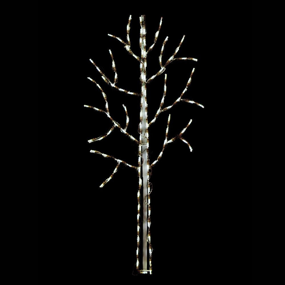 Brite Ideas 4' White Winter Tree LED Display WT48WH