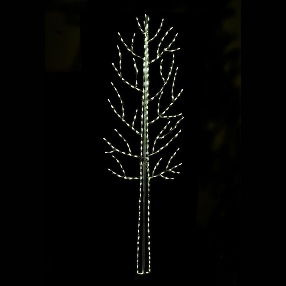 Brite Ideas 8' White Winter Tree LED Display WT96WH