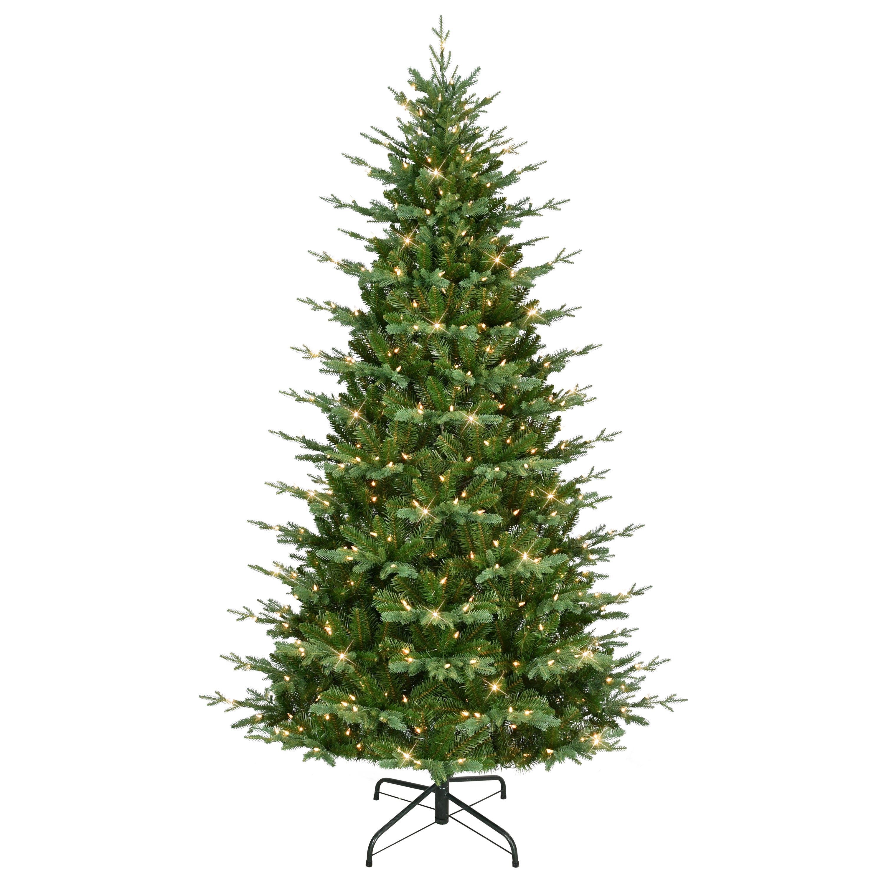 7.5 ft Pre-Lit Boulderwood Artificial Spruce Tree BWSA-75C5