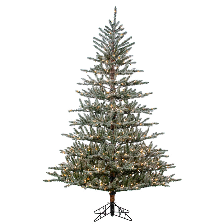 Sterling 7 ft. Pre Lit UL Clear Lights Flocked Scotch Pine #5894--70C