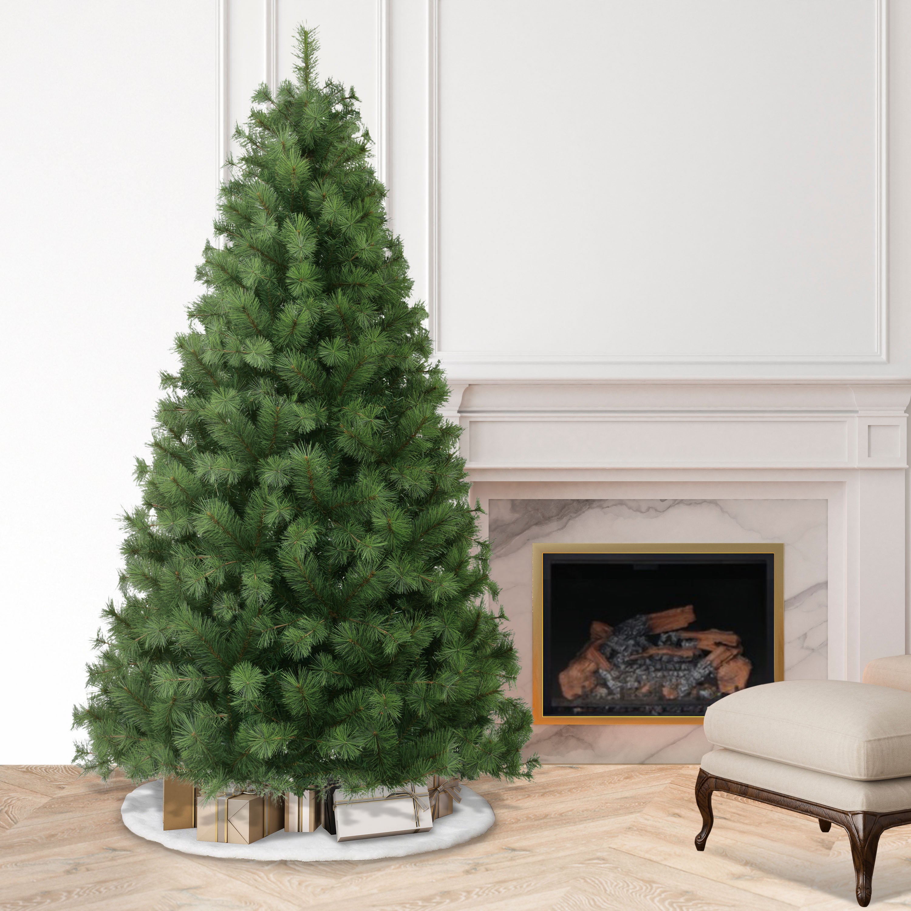 7.5' Unlit Colorado Pine Christmas Tree