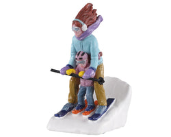 Lemax Village Collection Mommy & Me Ski #02938