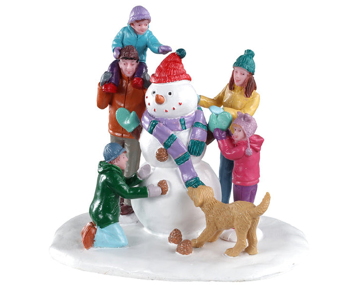 Lemax Village Collection Snowman Teamwork #03511