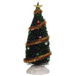 Lemax Village Collection Sparkling Green Christmas Tree Large #04492