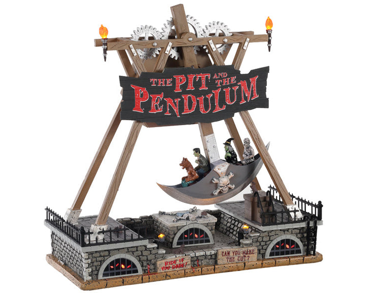 Lemax Village Collection The Pit And The Pendulum, with 4.5V Adaptor #04704