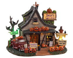 Lemax Village Collection Jack's Pumpkin Farm, Battery Operated #04716