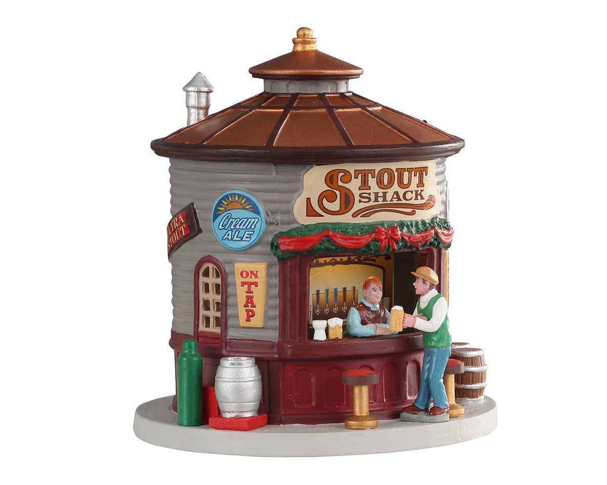 Lemax The Stout Shack Lighted Table Accent #04745