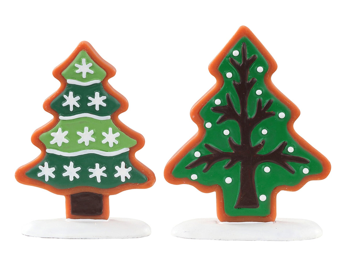 Lemax Sugar Cookie Trees Accessory Set of 2 #04766