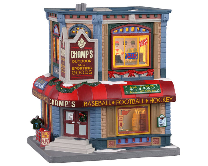 Lemax Village Collection Champ's Sporting Goods #05652
