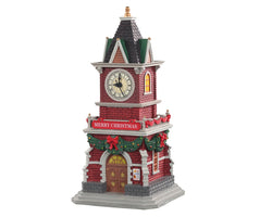 Lemax Village Collection Tannenbaum Clock Tower, B/O (1.5V) #05679