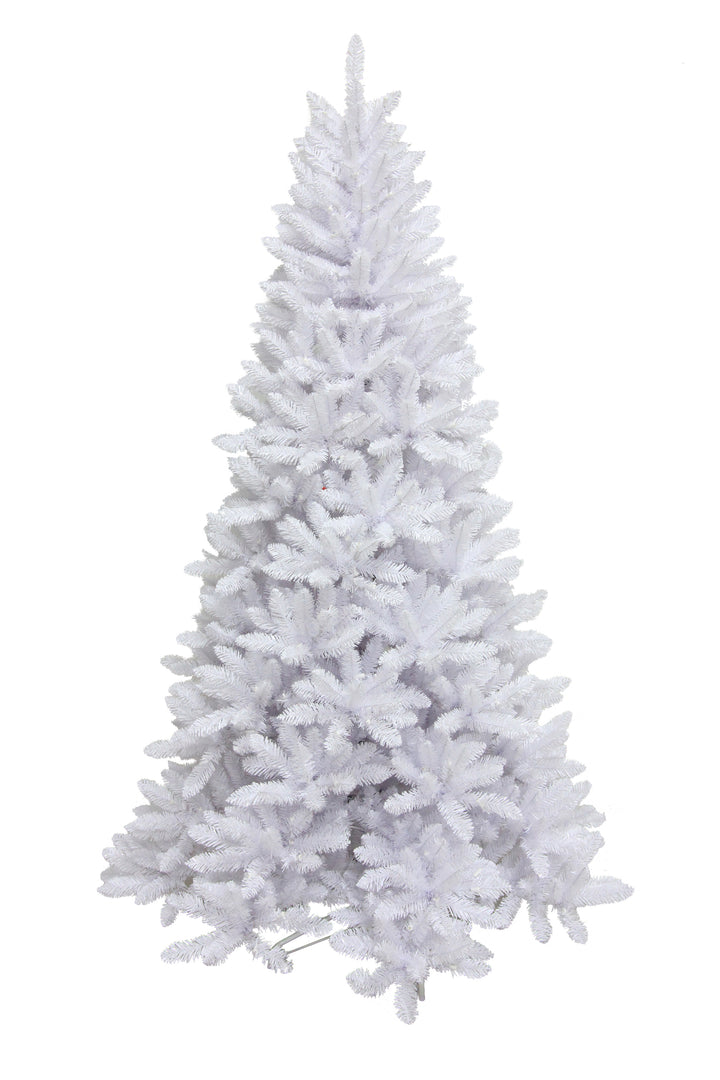 Puleo International 6.5ft Shiny White Tree #114-ESW-65