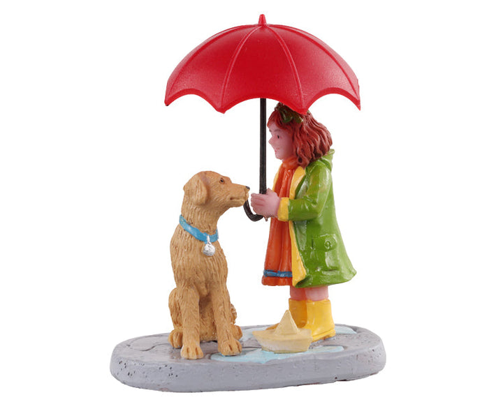 LEMAX Umbrella Sharing Figurine #12023