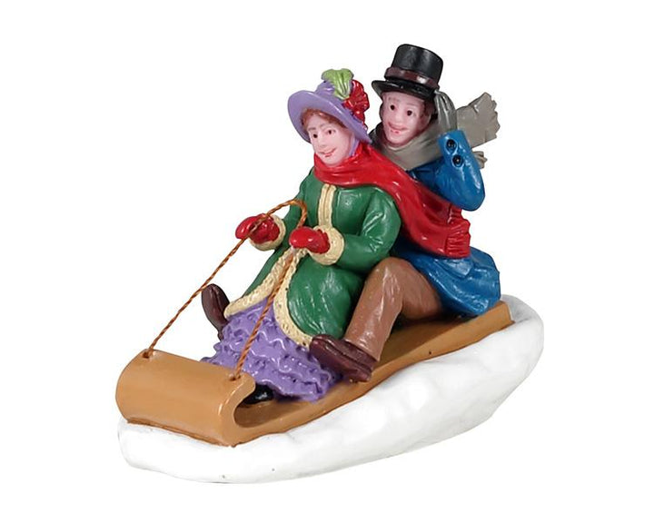 LEMAX Victorian Toboggan Ride Figurine #12033