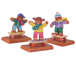 Lemax Village Collection Cookie Boarding, Set of 3 #12056