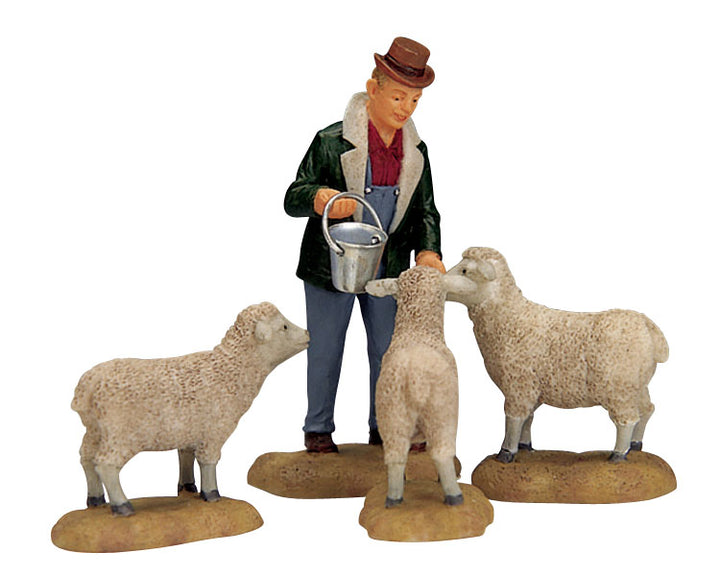 LEMAX The Good Shepherd, Set of 4 #12499