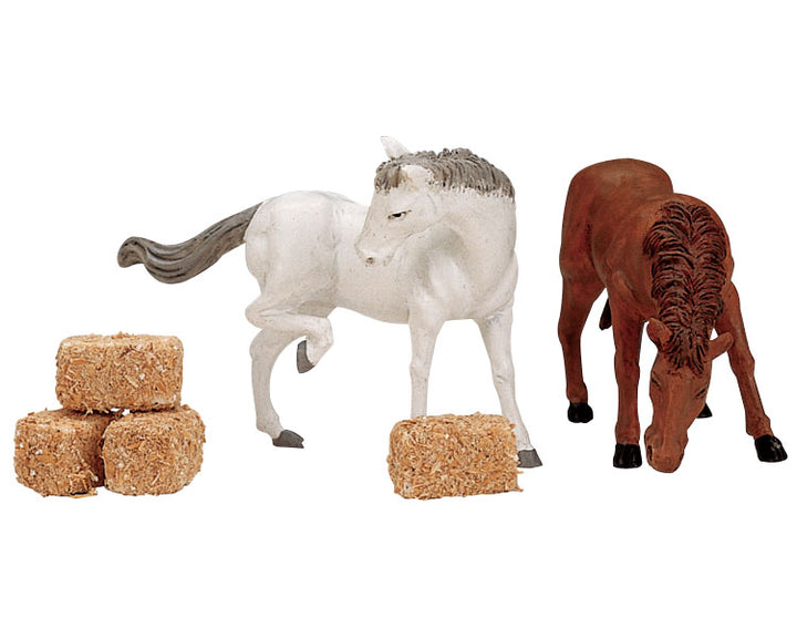 LEMAX Feed For The Horses, Set of 6 #12511