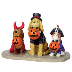 Lemax Village Collection Trick Or Dog Treats #12887