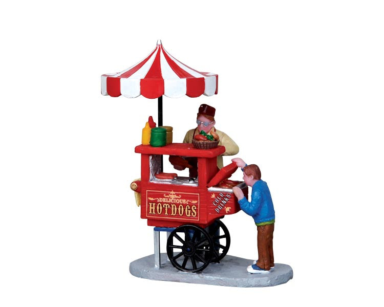 Lemax Hot Dog Cart Figurine #12932