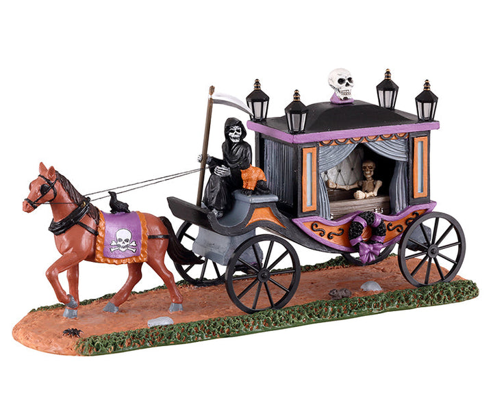 Lemax Village Collection Spooky Victorian Hearse #13551
