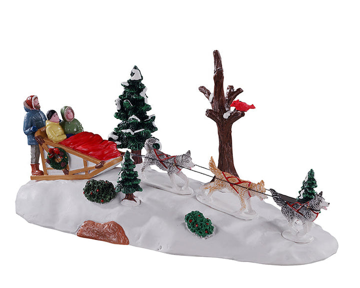 Lemax Village Collection Dog Sledding Afternoon Table Accent #13557
