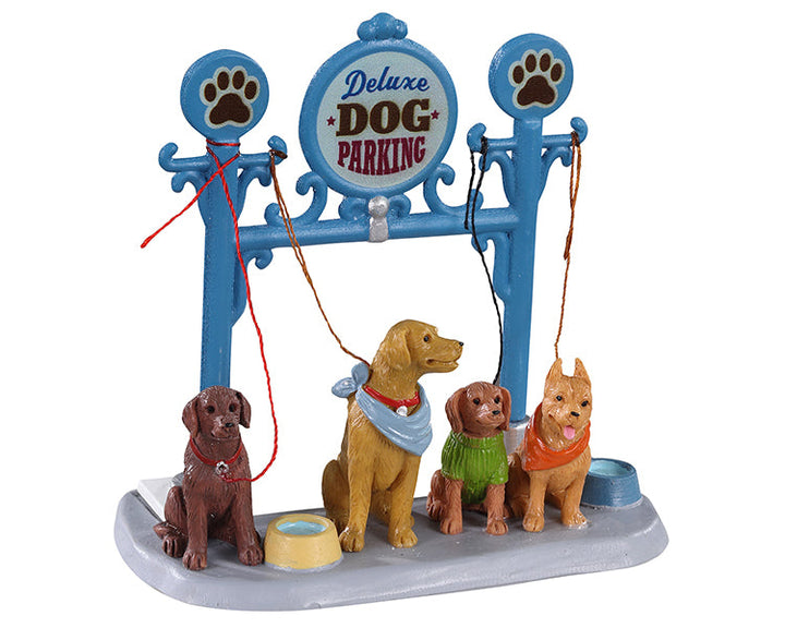 Lemax Village Collection Dog Parking Table Accent #13567