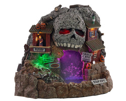 Lemax Village Collection Skull Cave Quarry, with 4.5V Adaptor #14822