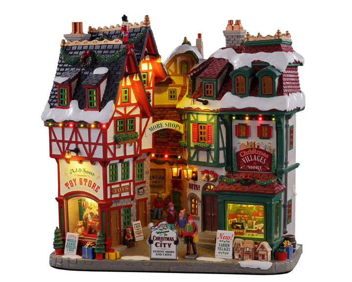 Lemax Village Collection Christmas City, B/O Facade #15739
