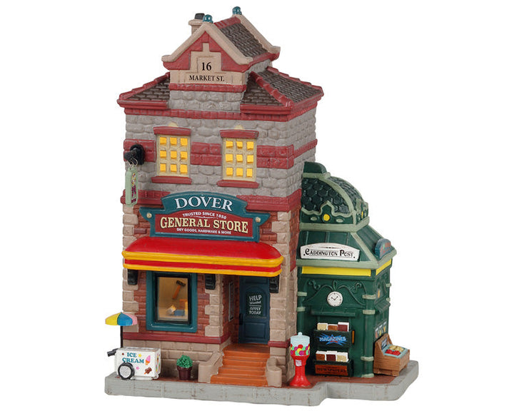 Lemax Village Collection Dover General Store And Newsstand #15773