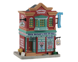 Lemax Village Collection Rick Mccall's Fix-It-All #15781