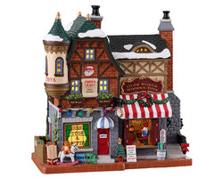 Lemax Village Collection Santa's List Toy Shop #15798