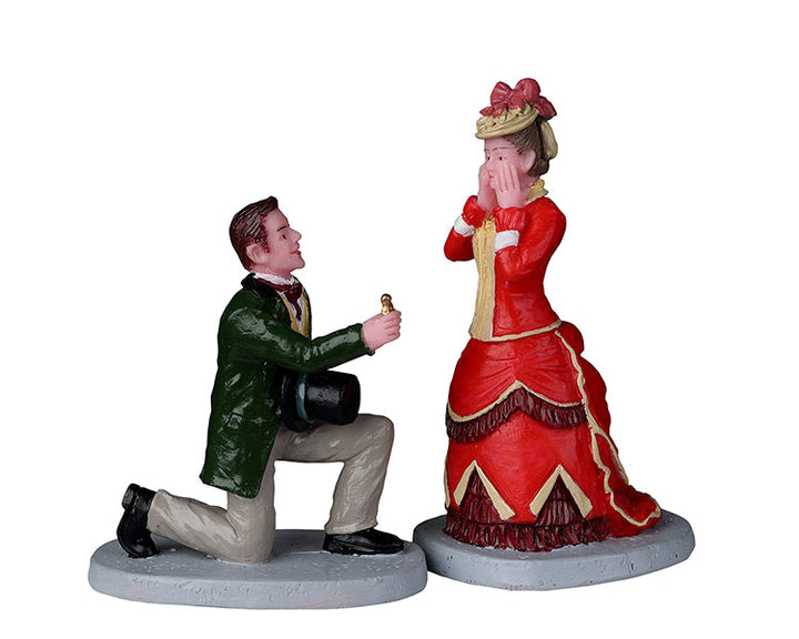 Lemax Village Collection The Proposal, Set of 2 #22141