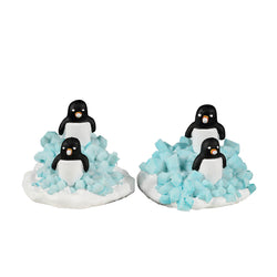 LEMAX Candy Penguin Colony, set of 2 #22160