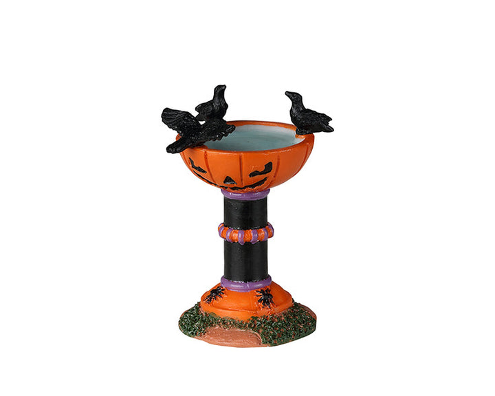 LEMAX Jack-O-Lantern Birdbath #24943