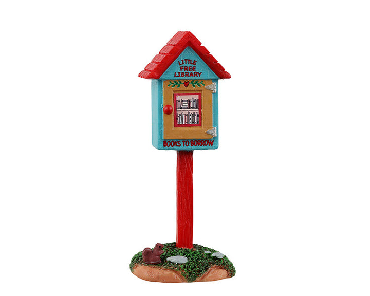Lemax Village Collection Little Free Library #24968