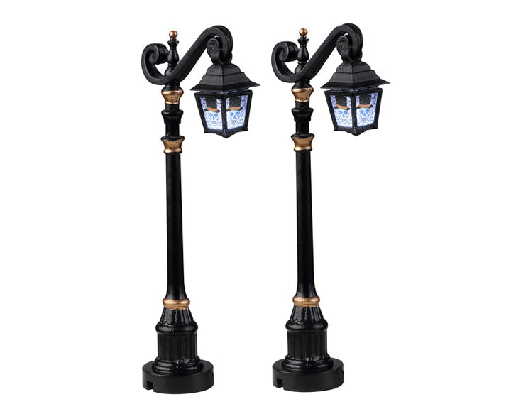 LEMAX Skeleton Deco Lamp, set of 2, Battery Operated (4.5V) #24987