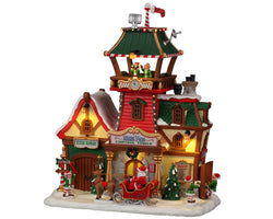 Lemax Village Collection North Pole Control Tower, With 4.5V Adaptor #25864