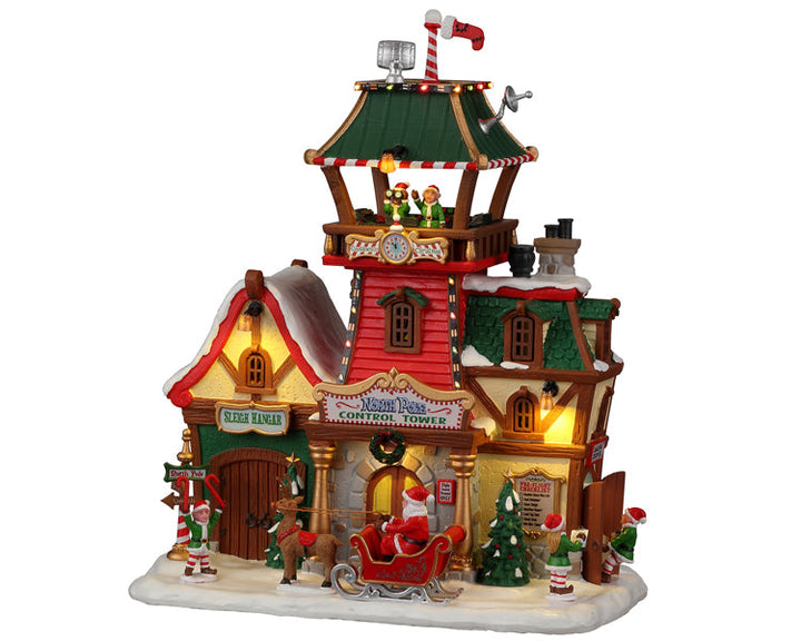 Lemax Village Collection North Pole Control Tower, With 4.5V Adaptor #25864