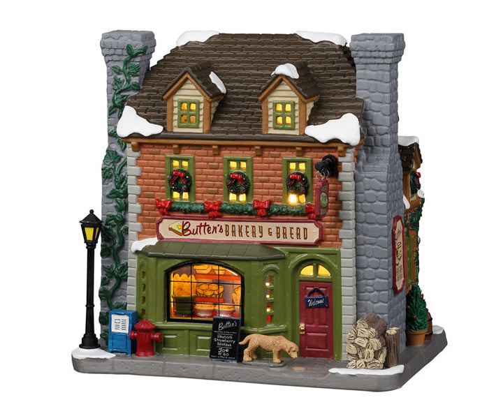 Lemax Village Collection Butter's Bakery & Bread #25874