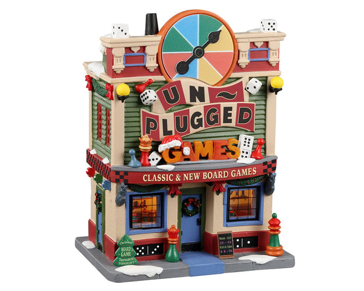 Lemax Village Collection Unplugged Games #25894