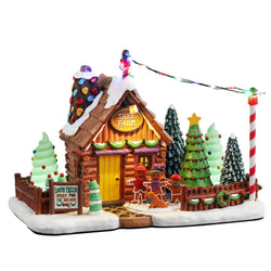 Lemax Village Collection Lou's Tree Farm, Battery Operated (4.5V) #25951