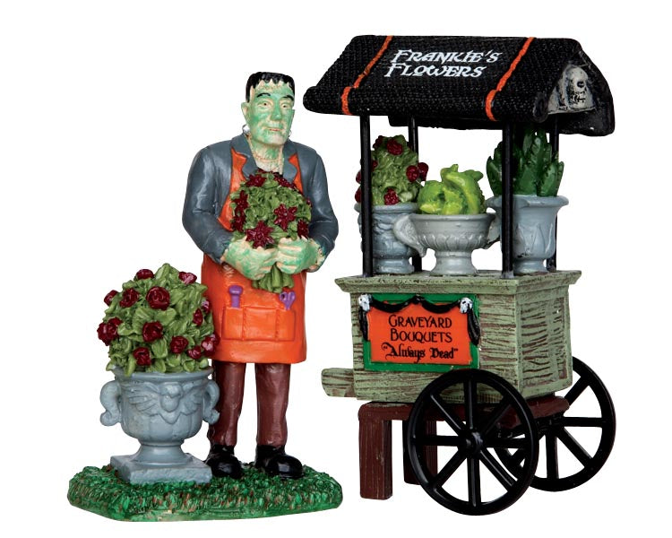 LEMAX Graveyard Bouquets, Set of 2 Figurines #32114