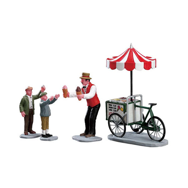 LEMAX Gelato Cart, Set of 4 #32139