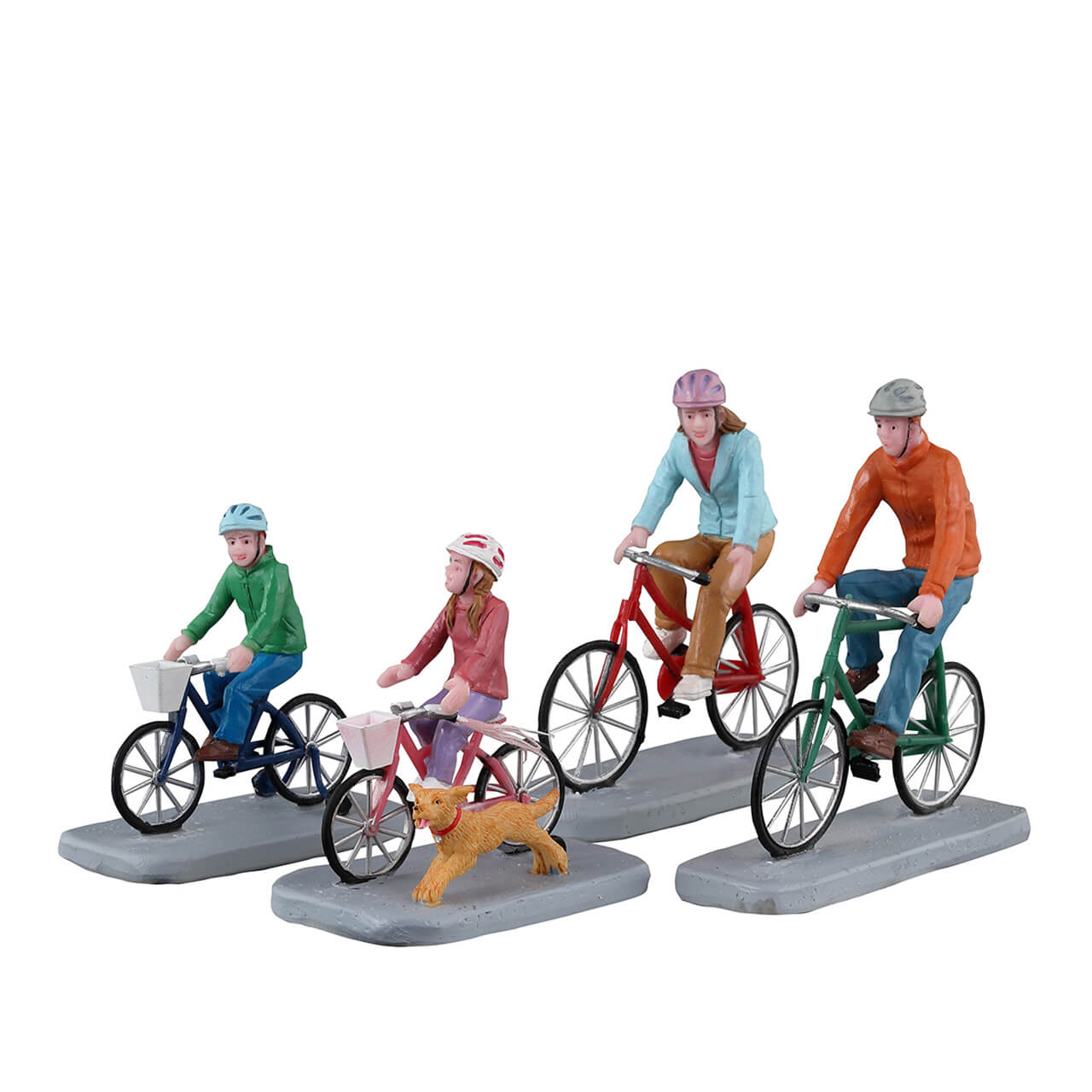 LEMAX Family Bike Ride, set of 4 #32220