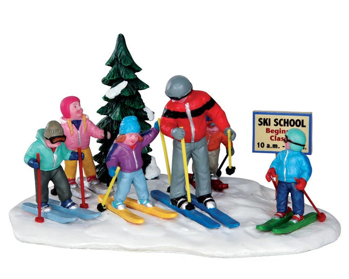 Lemax Village Collection Ski School Table Accent #33018