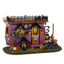 Lemax Village Collection Witch Vanlife, Battery Operated (4.5V) #34066