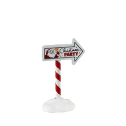 Lemax Village Collection Christmas Party Sign #34093