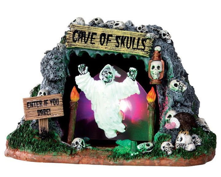 Lemax Village Collection Cave of Skulls, Battery Operated (4.5V) #34602