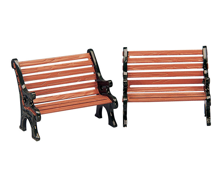 LEMAX Park Bench, Set of 2 #34895