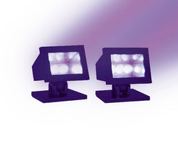 Lemax Village Collection Halloween Purple Light, Set of 2, B/O Lighted Accessory #34974